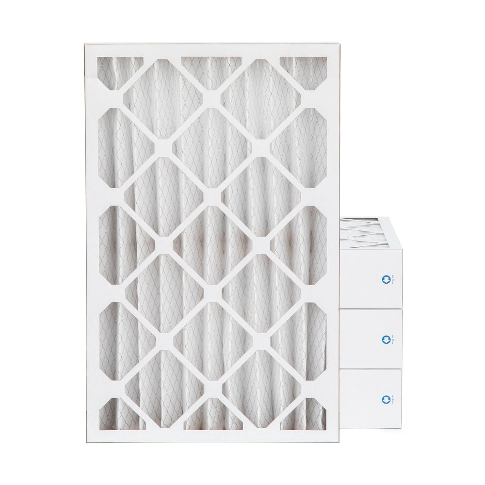 FILTERS DELIVERED 16x25x4 MERV 8 Pleated AC Furnace Air Filters. 4 PACK (Actual Depth: 3-3/4")