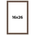 thumbnail image 1 of 16x26 Frame Golden Caramel Solid Wood Bronze Picture Frame | 1.25 Inch Moulding Width | 0.5 Inch, 1 of 8