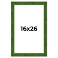 thumbnail image 1 of 16x26 Frame Green Burl Solid Wood Picture Frame | 1.75 Inches Moulding Width | Interior Frame Depth, 1 of 8