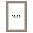thumbnail image 1 of 16x26 Frame Grey Real Wood Picture Frame Width 2.75 Inches | Interior Frame Depth 0.5 Inches |, 1 of 8