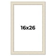 thumbnail image 1 of 16x26 Frame White Real Wood Picture Frame Width 1.75 inches | Interior Frame Depth 0.5 inches |, 1 of 8