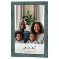 thumbnail image 1 of 16x27 Frame Blue Rustic Barnwood Solid Wood Picture Frame Width 1.25 Inches | Interior Depth 0.5, 1 of 8