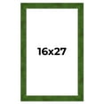 thumbnail image 1 of 16x27 Frame Green Burl Solid Wood Picture Frame | 1.75 Inches Moulding Width | Interior Frame Depth, 1 of 8
