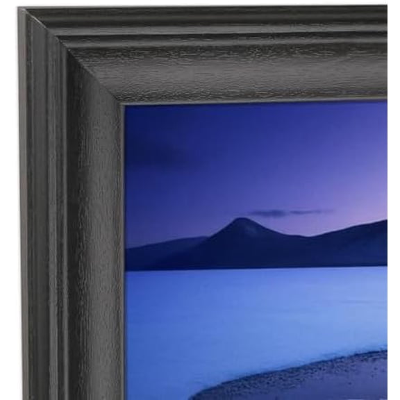 16x27 inch Picture Frame Solid Wood Black,Suitable for Panoramic Photo Frame/Posters/Painting/Group Photo/Puzzle (A23B1627)$$Home Decor, Kitchen, & Other