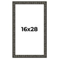 thumbnail image 1 of 16x28 Frame Black-Brown Medieval Solid Wood Picture Frame | 1.5 Inch Moulding Width | Gotham, 1 of 8