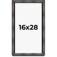 thumbnail image 1 of 16x28 Shadow Box Frame Brown Cherry | 2.625 Inches Deep Pine Wood Traditional Shadowbox Display, 1 of 8