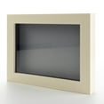 thumbnail image 1 of 16x28 Shadow Box Frame Light Real Wood with a Grey Acid-Free Backing | 3/4" of Usuable Depth | UV, 1 of 7