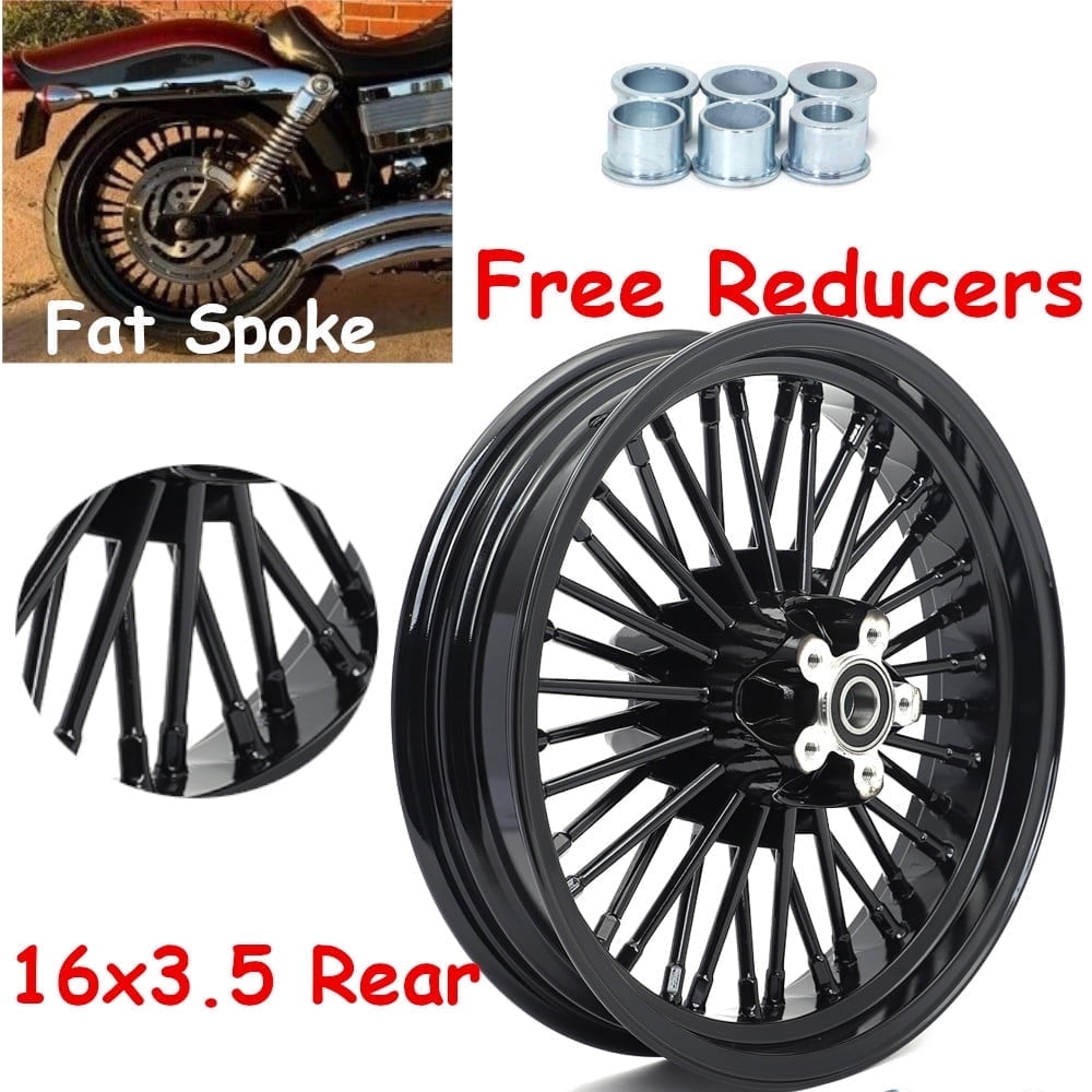Harley-Davidson リアホイール　16X3.0 Mid-Usa 16 x 3.00 Chrome Complete Rear Wheel fits all Harley