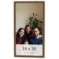 thumbnail image 1 of 16x30 Frame Gold Kingsley Distressed Solid Wood Picture Frame Width 0.75 Inches | Interior Frame, 1 of 8