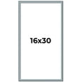 thumbnail image 1 of 16x30 Frame Rustic Sky Blue Solid Wood Picture Frame | 0.75 Inch Moulding Width |Includes UV, 1 of 8