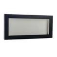thumbnail image 1 of 16x30 Shadow Box Frame Black Wood | With a 3/4" Usable Display Depth | Includes a White Real Suede, 1 of 5