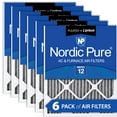 thumbnail image 1 of 16x30x1 (15_3/4x29_11/16) Furnace Air Filters MERV 12 Pleated Plus Carbon 6 Pack, 1 of 7