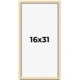 thumbnail image 1 of 16x31 Shadow Box Frame Brown | 0.875 Inches Deep Real Wood Contemporary Shadowbox Display Frame |, 1 of 5