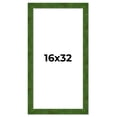 thumbnail image 1 of 16x32 Frame Green Burl Solid Wood Picture Frame | 1.75 Inches Moulding Width | Interior Frame Depth, 1 of 8