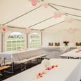 thumbnail image 1 of 16x32FT Party Tent Heavy Duty PVC Wedding Event Shelters White Upgraded Galvanized Ripple Canopy with Large Roof Removable Sidewalls & 3 Storage Bags 600D Oxford Commercial, 1 of 8