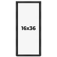 thumbnail image 1 of 16x36 Shadow Box Frame Grey Charcoal Black | 0.875 Inches Deep | Solid Wood Shadowbox Display Frame, 1 of 8
