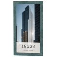 thumbnail image 1 of 16x38 Frame Blue Rustic Barnwood Solid Wood Picture Frame Width 1.25 Inches | Interior Depth 0.5, 1 of 8