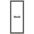 thumbnail image 1 of 16x42 Frame Black-Brown Medieval Solid Wood Picture Frame | 1.5 Inch Moulding Width | Gotham, 1 of 8