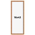 thumbnail image 1 of 16x43 Shadow Box Frame Brown | 0.875 Inches Deep Real Wood Contemporary Shadowbox Display Frame |, 1 of 6
