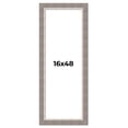thumbnail image 1 of 16x48 Frame Grey Real Wood Picture Frame Width 2.75 Inches | Interior Frame Depth 0.5 Inches |, 1 of 8