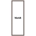 thumbnail image 1 of 16x48 Frame Silver Real Wood Picture Frame Width 1.25 Inches | Interior Frame Depth 0.5 Inches |, 1 of 8