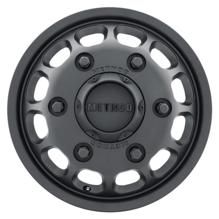 16x5.5 Method MR901 DUALLY Front Matte Black Wheel 6x205 (117mm) Fits select: 2010-2023 MERCEDES-BENZ SPRINTER