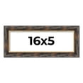 thumbnail image 1 of 16x5 Frame Gold Real Wood Picture Frame Width 1.5 inches | Interior Frame Depth 0.5 inches |, 1 of 8