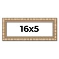 thumbnail image 1 of 16x5 Frame Silver Real Wood Picture Frame Width 1.5 inches | Interior Frame Depth 0.5 inches |, 1 of 8