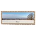 thumbnail image 1 of 16x5 Frame Silver Real Wood Picture Frame Width 1.5 inches | Interior Frame Depth 0.5 inches |, 1 of 8