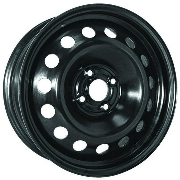 16x6.5 RTX Black Steel Wheel 4x100 (42mm)