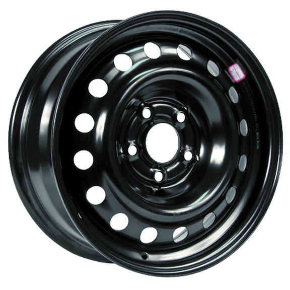 16x6.5 RTX Black Steel Wheel 5x4.5 (40mm)