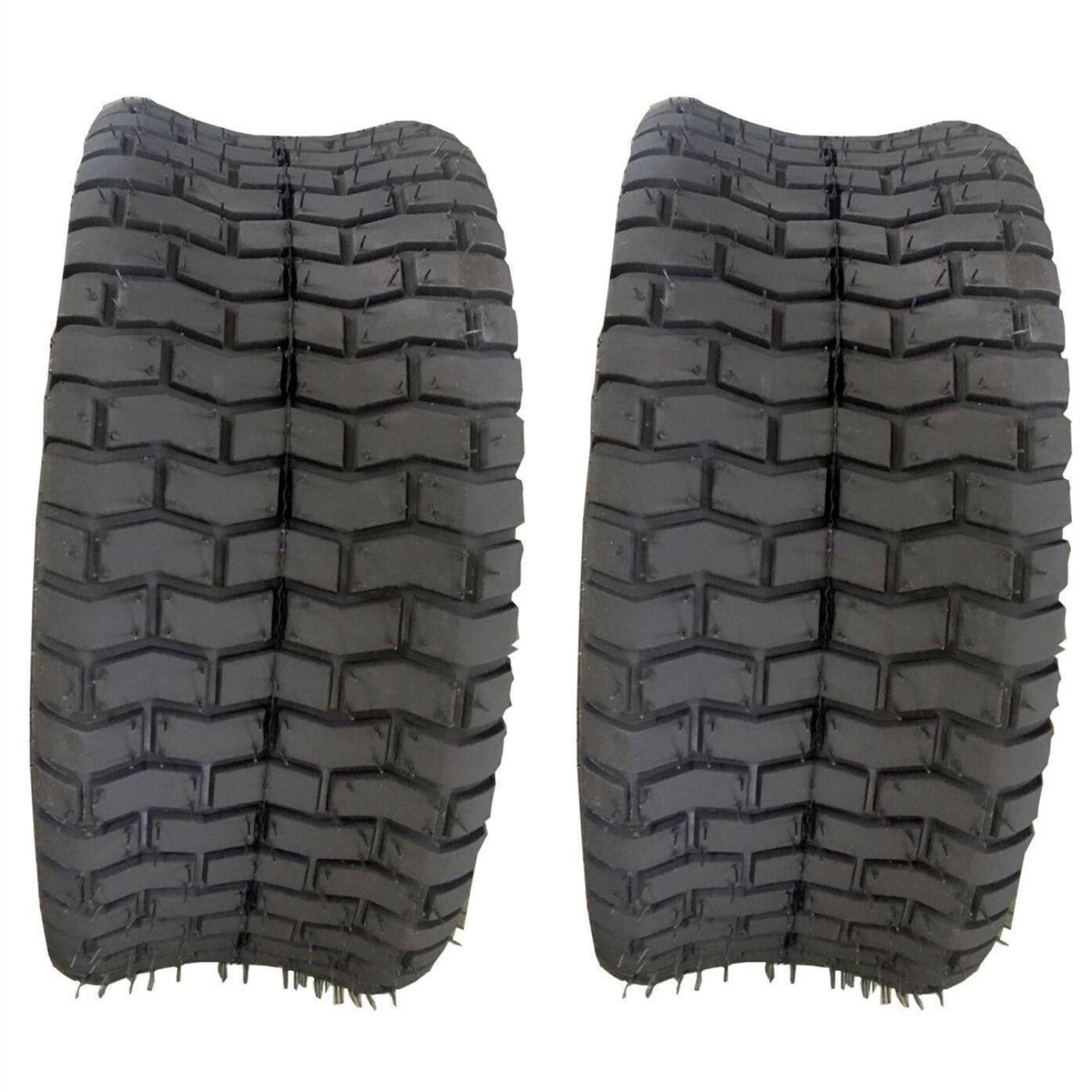 16x6.50-8 4 Ply Turf Lawn Mower Tires PAIR, 2PCS