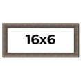 thumbnail image 1 of 16x6 Frame Silver Real Wood Picture Frame Width 1.25 Inches | Interior Frame Depth 0.5 Inches |, 1 of 8