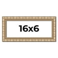 thumbnail image 1 of 16x6 Frame Silver Real Wood Picture Frame Width 1.5 inches | Interior Frame Depth 0.5 inches |, 1 of 8