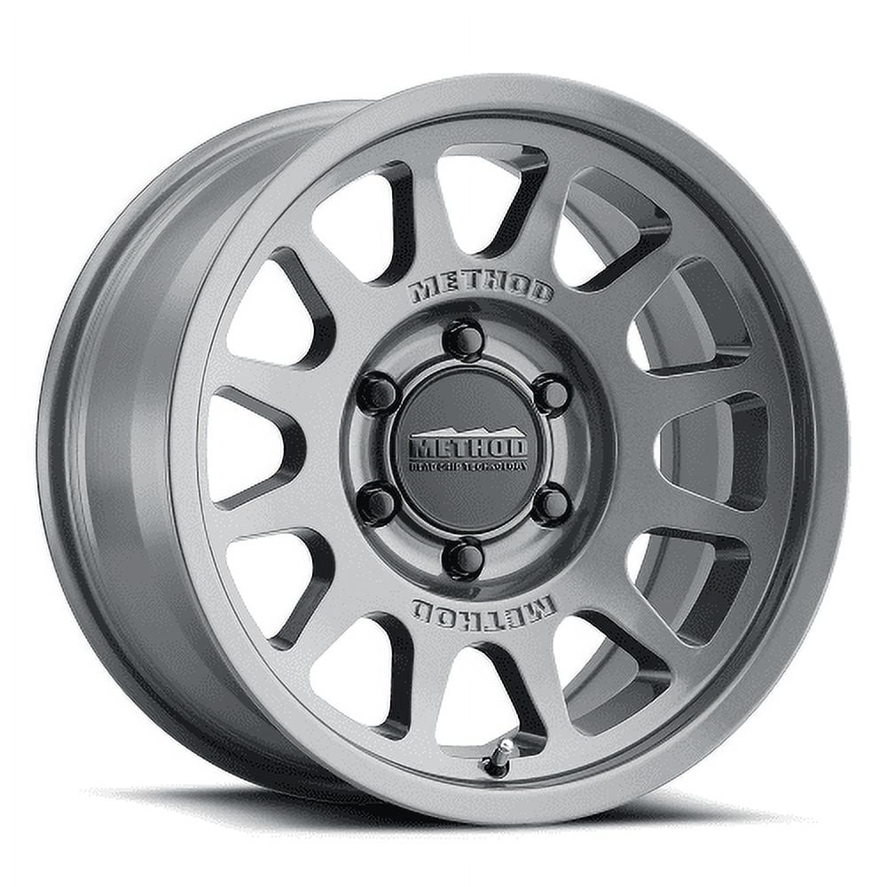 16x6 Method Race Wheels MR703 Bead Grip Gloss Titanium Wheel 5x130 (68mm)