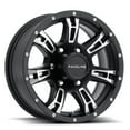 thumbnail image 1 of 16x6 Raceline 840 Arsenal Trailer Black Machined Wheel 6x5.5 (0mm), 1 of 4