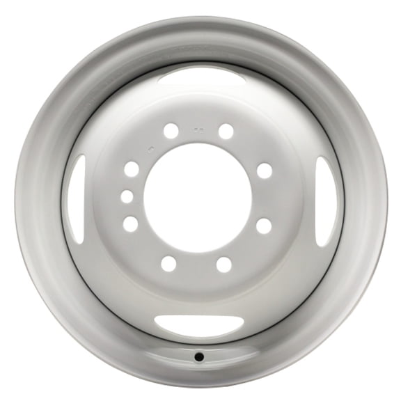 16x6" Reconditioned OEM White Steel Wheel Rim for 2007-2024 Ford E-350 E-450 Dually