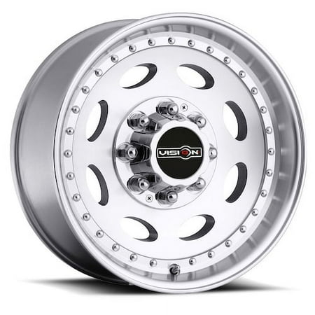Vision Heavy Hauler 16x6 8x165.1 0et Machined Wheel