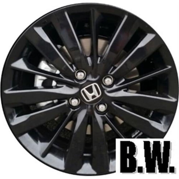 16x6 in Wheel for Honda FIT 2019-2021 BLACK Reconditioned Aluminum Rim