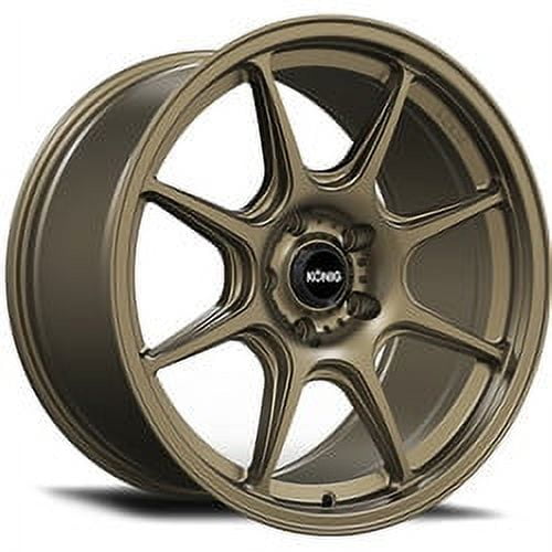 1 Konig 16x7.5 4X108 +40 102BZ Lockout Matte Bronze Wheel Rim