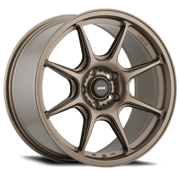 Konig 102BZ Lockout 16x7.5 5x114.3 +40et Matte Bronze Wheel