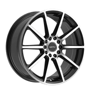 16x7.5 Motiv 431MB Elicit Machined Black Wheel 5x108/5x4.5 40mm
