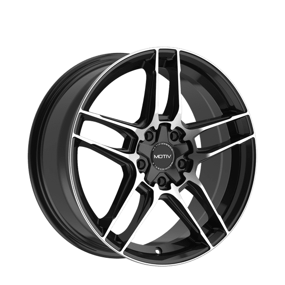 16x7.5 Motiv 434MB Matic Machined Black Wheel 5x108/5x4.5 (40mm)