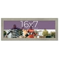 thumbnail image 1 of 16x7 Frame Grey Real Wood Picture Frame Width 1.5 Inches | Interior Frame Depth 0.5 Inches | Barn, 1 of 8