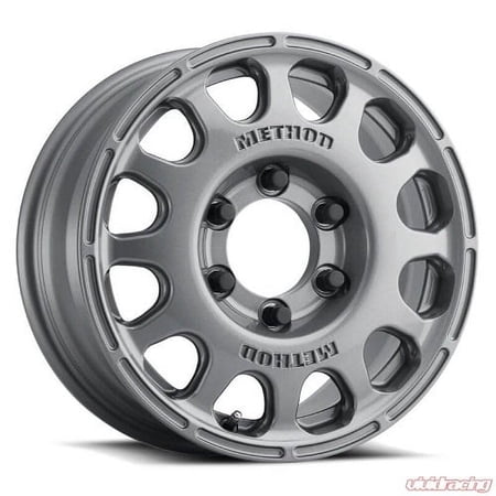 16x7 Method MR107 Gloss Titanium Wheel 6x5.5 (45mm)
