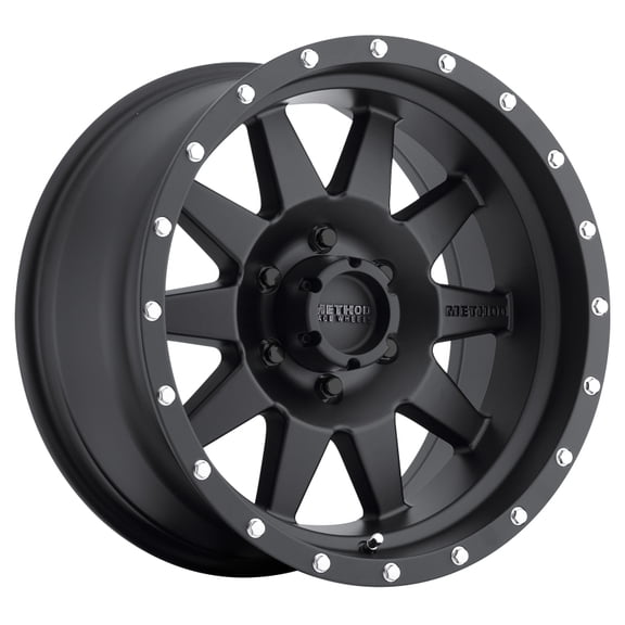 Method Race Wheels mr301 the standard 16x7 6x139.7 0et 108mm matte black wheel