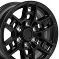 thumbnail image 1 of OE Wheels 16 inch Satin Black 75258 Rim Fits Specific Toyota 4Runner & Tacoma Trucks, 1 of 3