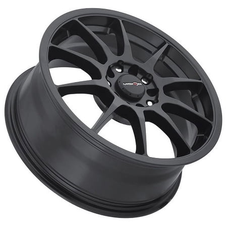16x7 Vision 425 Bane Matte Black Wheel 4x100/4x4.25 (42mm)