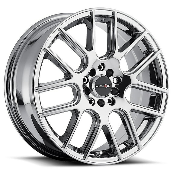 16x7 Vision 426 Cross Phantom Chrome Wheel 5x100/5x4.5 (38mm)
