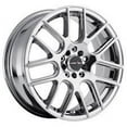 thumbnail image 1 of 16x7 Vision 426H Cross Chrome Wheel 5x108/5x4.5 (38mm), 1 of 2